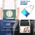 thumbnail image 5 of For Samsung Galaxy Tab A7 Lite Case 8.7 inch SM-T220/T225/T227, 360 Hand Strap, Shoulder Strap, Kickstand, Rugged Drop Protection, Emerald Green, 5 of 7