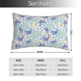thumbnail image 4 of Disketp Pillow Covers Colorful Butterfly Pattern Throw Pillow Case Cushion Covers,Cushion For Bedroom,Couch,Home-16"X24", 4 of 8