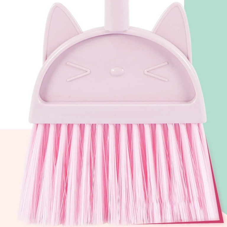  Kids Broom Set for Toddlers Broom,Kids Broom Toddler Cleaning  Set, Small Broom and Dustpan Set,Toddler Broom and Cleaning Set Mini Broom  Set for Boys and Girls（White） : Health & Household