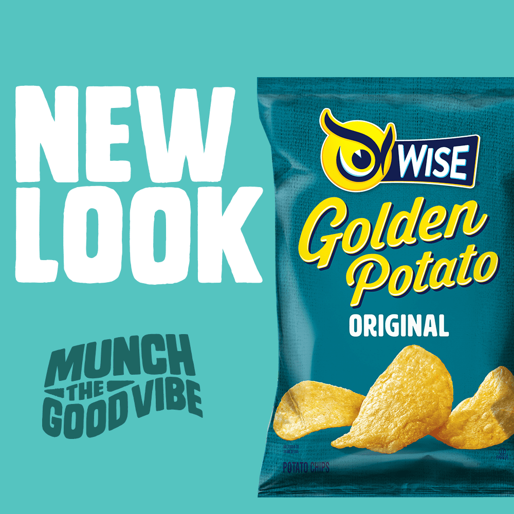 Wise Golden Original Potato Chips, 72 Ct