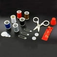 thumbnail image 2 of Wideskall 18 Pcs Mini Travel Sewing Kit with Case, Scissor Thread Needle Thimble Safety Pin, 2 of 3