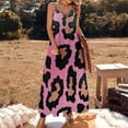 thumbnail image 2 of Leopard Print Pattern Fine Art Sleeveless Dress Summer Dress Woman 2025, 2 of 7