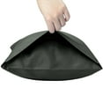 thumbnail image 5 of Super Soft Cotton Pillowcase Set of 2, Machine Washable Cotton Bed Pillow Covers with Envelope Closure, Queen Size, 20 x 30 inches, Charcoal Gray, 5 of 7