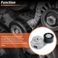 thumbnail image 3 of Tensor de correa Unique Bargains para Ford F-650 F-750 para el conjunto de polea del tensor de correa de transmisión No.4929688/5270678/0239233, 3 of 7