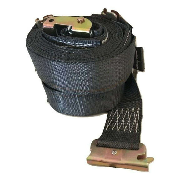 2" x 16 Ft Interior Van Cam Buckle E-Track Strap w/ Spring E Fittings 4 PACK | C16E