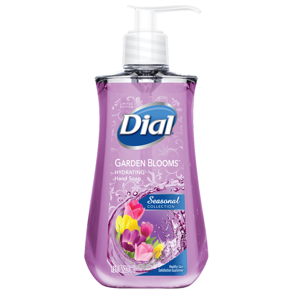 Dial Liquid Hand Soap with Moisturizer, Seasonal Collection Garden