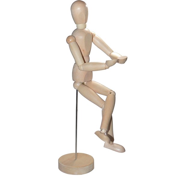 Decorlux Wooden Sectioned Postural Adjustable Body 13 With Stand Wood Unisex Art Mannequin For Art Supply Drawing Sketch Art Manikin For Commercial Sample Display Walmart Com Walmart Com