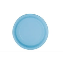 Unique Industries party tableware, 16ct, Light Blue