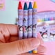 thumbnail image 4 of Juego de crayones Sanrio mini, 12 colores, kulomi, pincel de graffiti para niños, suministros de arte, al, 4 of 5
