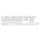 thumbnail image 1 of Btafrte Juego Teclas 104 Piezas Molde Teclado para Teclados Mecánicos (blanco), 1 of 6