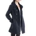thumbnail image 4 of Alpine Swiss Keira Womens Trench Coat Double Breasted Wool Jacket Belted Blazer, 4 of 7