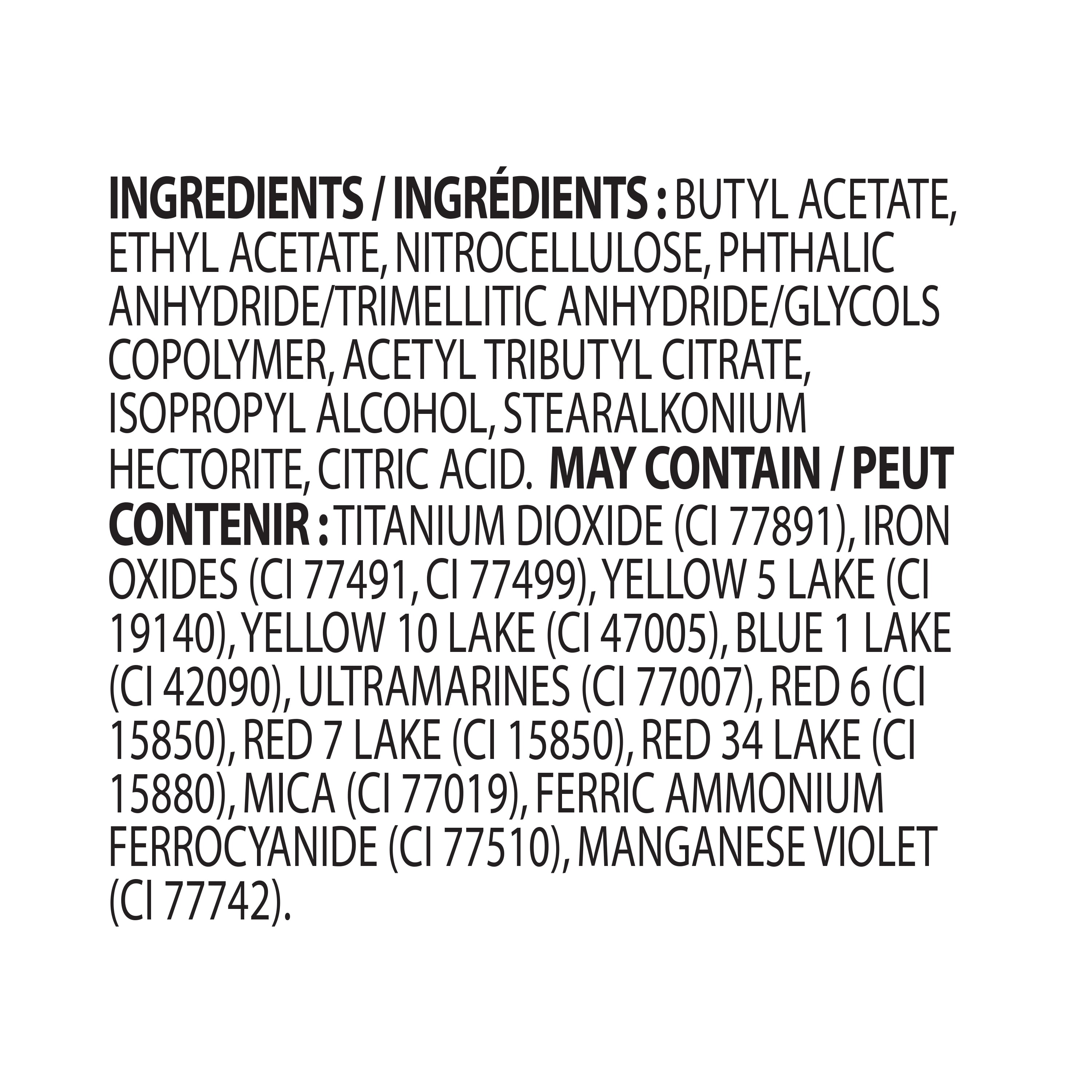 (2 pack) L.A. COLORS Color Craze Nail Poish, Atomic, 0.44 fl oz