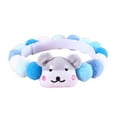 thumbnail image 1 of CSChome Pet Collar Pet Collar Cartoon Soft Cute Adjustable Woolen Thread Fur Ball Dog Collar, 1 of 7