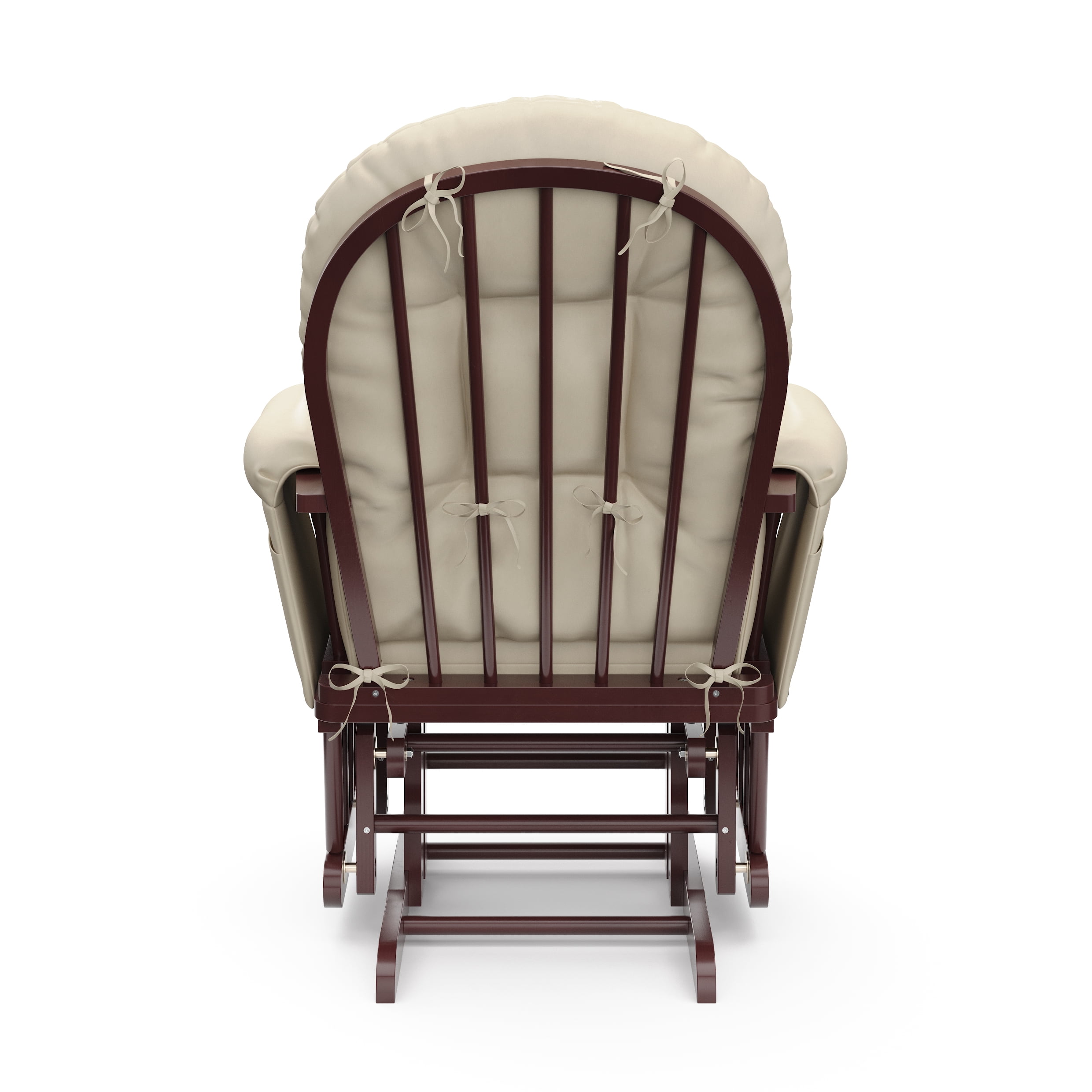 Storkcraft Hoop Nursery Glider with Ottoman, Cherry with Beige