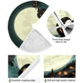 thumbnail image 2 of FMSHPON Halloween Pumpkin Bat Halloween Xmas Christmas Tree Skirt Stand Mat for Holiday Party Decoration Indoor Outdoor 36 inches, 2 of 6