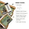 thumbnail image 3 of Lantern Press 1000 Piece Jigsaw Puzzle, Pirate Ship on Pursuit, 3 of 5
