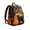 A001- A, variant on Lightweight Backpack for Travel Halloween Pumpkin Black Cat Print 16 Inch Quilted Halloween Fabric Casual Daypack Spooky All Over Print Fall Travel Daily Use, 1 Pack