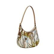 Tory Burch Womens Emerson Small Printed Zip Shoulder Bag (Multi)