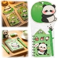 thumbnail image 5 of Clearance Under $2, Panda Themed Stationery Set with Notebook and Pens for Daily Use #C (1Set), 5 of 5