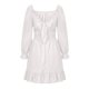 thumbnail image 5 of Mini vestido de manga larga con cuello redondo de manga larga informal de moda sexy para mujer Pompotops hdfakjf4371, 5 of 8