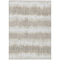 thumbnail image 2 of Addison Rugs Chantille Indoor/Outdoor Transitional Stripes Ivory Washable Rectangle Rug, 2'6" x 3'10", 2 of 6