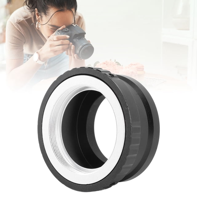 Adaptador de lente M42 A M4/3, Erosión que resistente la Amplia Compatibilidad de la Cámara de la Cámarae Adaptador de Montaje para Pen-F E-PL7 E-PL6 E-P5 E-PL5 E-PM2