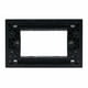 thumbnail image 3 of Placa 3 Ventanas Estévez Aluminio Negro Pulido, 3 of 3