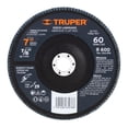 thumbnail image 1 of Disco Laminado 7' Grano 60 Centro 7/8' Truper Truper DLT-1731, 1 of 4
