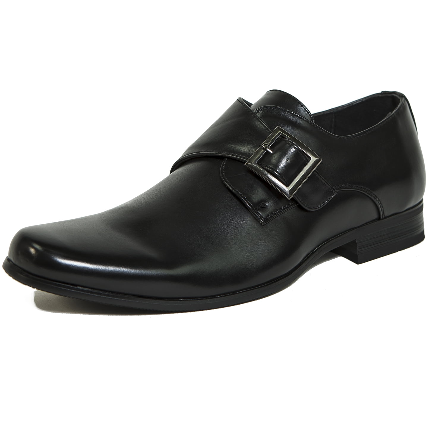mens leather shoes with buckles