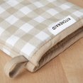 thumbnail image 2 of Kitchenaid Kitchen Aid Gingham Mini Oven Mitt Set, 5.5"x8", Milkshake, 2 of 3