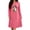 Hot Pink A3, variant on Edvintorg Night Gowns for Adult Women Crew Neck Loose Lounge Dress Halloween Printed Long Sleeve Casual Sleepshirts Plus Size Womens Clothing Black XL