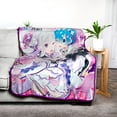 thumbnail image 2 of Re:Zero Fleece Throw Blanket | 45 x 60 Inches, 2 of 7
