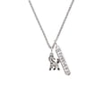 thumbnail image 2 of Delight Jewelry Silvertone Small Mustang - Mascot Silvertone Forever Bar Charm Necklace, 23", 2 of 4