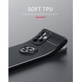 thumbnail image 5 of Funda de gel suave antigolpes para Samsung A33 5g - Soporte de anillo metálico, alta calidad, resistente a arañazos, antideslizante, a prueba de polvo, protección total, 5 of 5