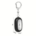thumbnail image 3 of Fasiaou LED Personal Safety Alarm– Travel Safe Waterproof – Gift for Women College Girls – Self Defense Keychain – Extra Loud Siren–Strobe Light–Cute Key Chains Protection (Black), 3 of 6