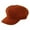 Orange, variant on Newsboy Hats for Women, Vintage Cap Beret Style Soft & Warm Spring & Fall Fashion Accessories,Color:Brown,Size:M