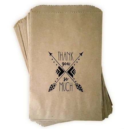 Kraft paper rustic treat, favor or gift bags 24 ct made out of 100% recycled paper