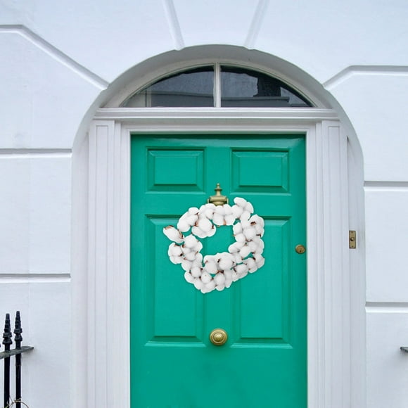 WHAMVOX Guirnalda De Decorativa Para Puerta Y Pared En Madera Ecológica Color Múltiple