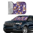 thumbnail image 4 of Fuzoiu Bowling Game Print Car Windshield Sun Shade,Block Uv Rays Sunshade,Foldable Front Window Sun Visor Protector for Car,SUV,Truck-Keep Vehicle Cool-Bowling Game, 4 of 8