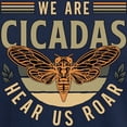 thumbnail image 3 of CafePress - Cicadas We Are Cicadas Hear Us Roar Flying Insects - Mens Hooded Shirt, 3 of 3