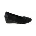 thumbnail image 2 of Women's Cliffs by White Mountain Bowie Women's Wedges Color: Black Nylon Size: 7 WIDE, 2 of 6