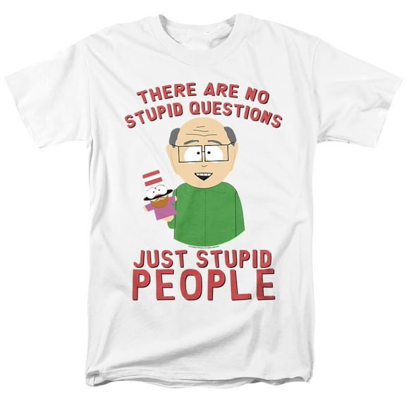 South Park No Stupid Questions Unisex Adult T-Shirt