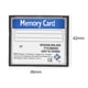 thumbnail image 5 of Tarjeta de memoria Flash CF Transcend de capacidad real para cámara digital (1GB), 5 of 7