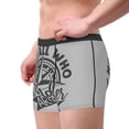 thumbnail image 4 of Balery Not All Who Wander Are Lost2 Men's Boxer Briefs, Soft and Breathable Cotton Underwear with nylon Waistband-XX-Large, 4 of 9