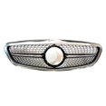 thumbnail image 4 of Front Bumper Grille Racing Grill Facelift Diamond Mesh For Mercedes-Benz C W205 Exclusive C220 C250 C300 C350 2014-2021, 4 of 7
