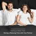 thumbnail image 5 of SORMAG 3 Pieces Duvet Cover Set, Soft Washed Microfiber Duvet Cover Full with 2 Pillow Shams,Black, 5 of 8