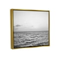 thumbnail image 3 of Stupell Industries Rough Grey Sea Waves Nature Photography Gold Floater Framed Art Print Wall Art, 21 x 17, 3 of 9