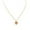 A, variant on Jewelry VerPetridure Ladies Multicolor Love Necklace Crystal Clavicle Chain Pendant