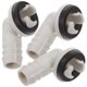 thumbnail image 1 of 3pcs AC Drenaje de desagüe Ajuste de 40 mm Unidad de CA dividida Conector de la manguera Adaptador de drenaje Compatible para MIDEA 15 mm, 1 of 8