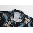 thumbnail image 4 of Camisa Manga Corta De Playa Casual Con Botones Motivo Floral, 4 of 8